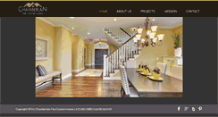 Desktop Screenshot of chamberlainfinehomes.com